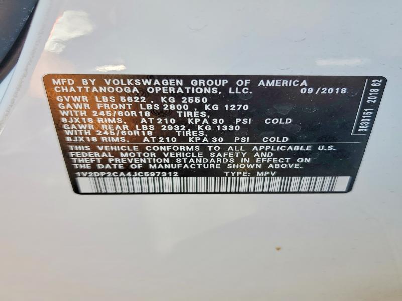 2018 Volkswagen Atlas se