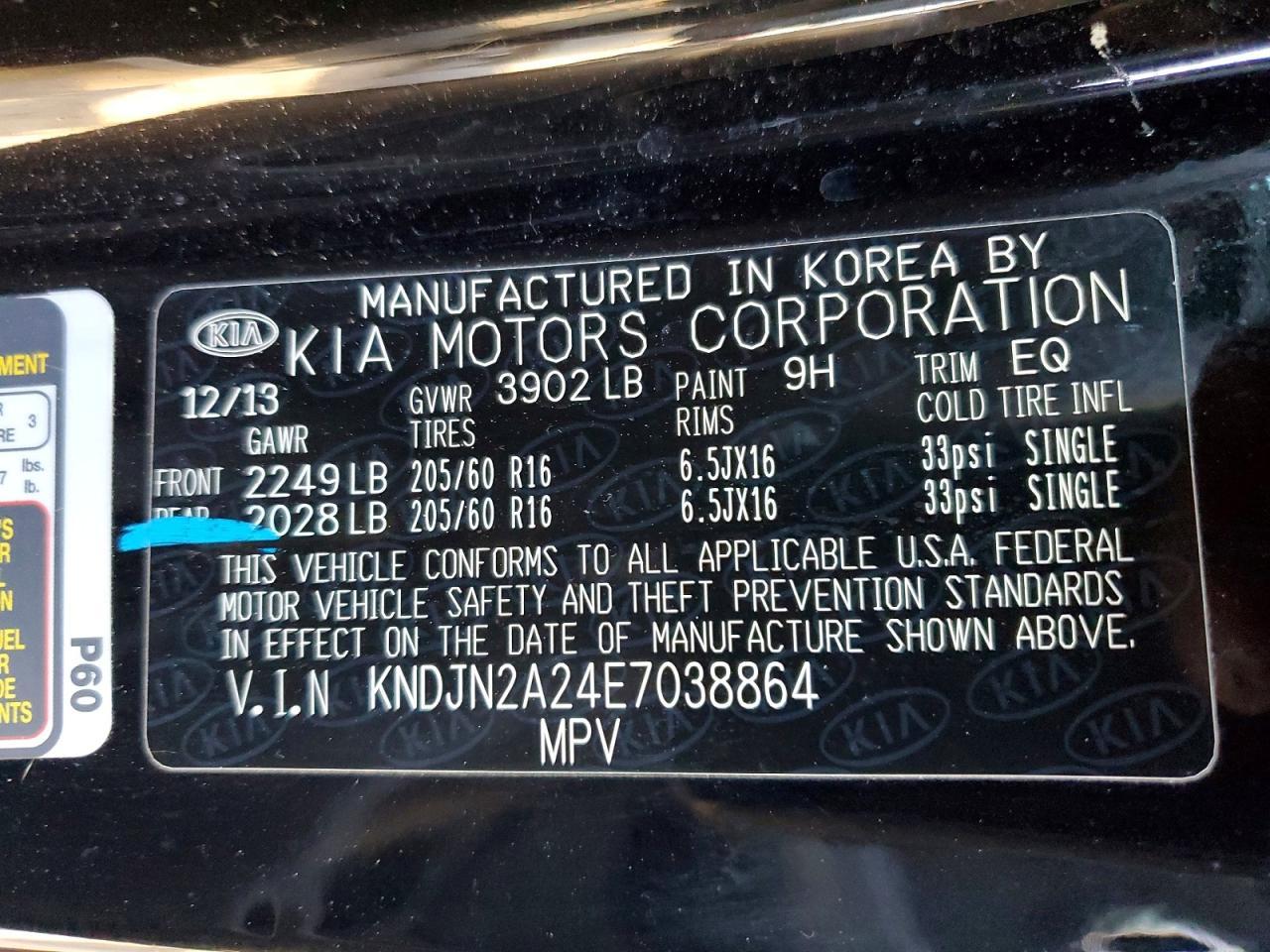 2014 KIA Soul Base