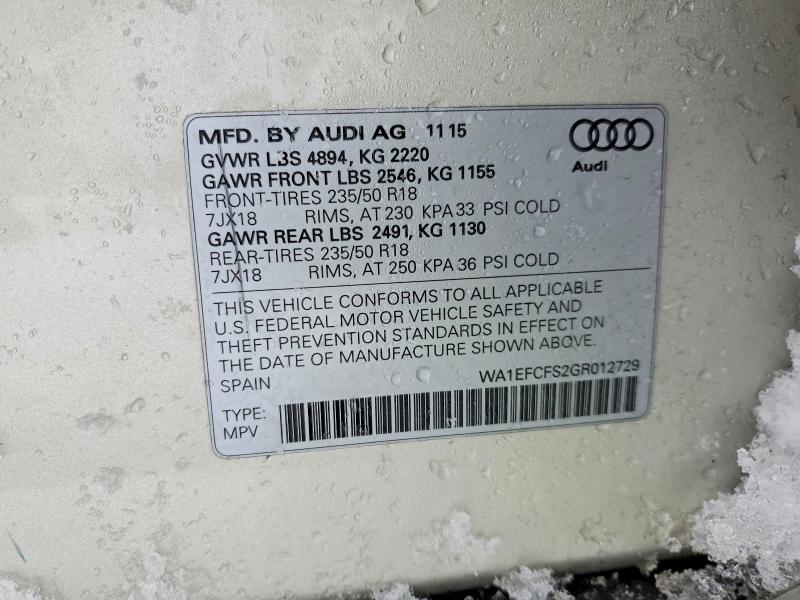 2016 Audi Q3 Premium Plus