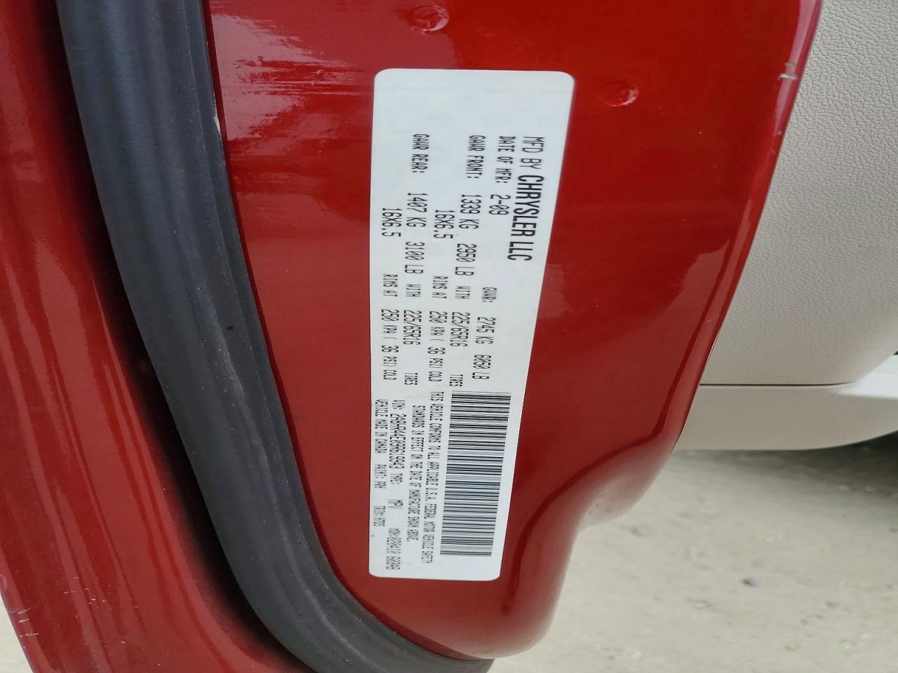 2009 Chrysler Town & Country lx