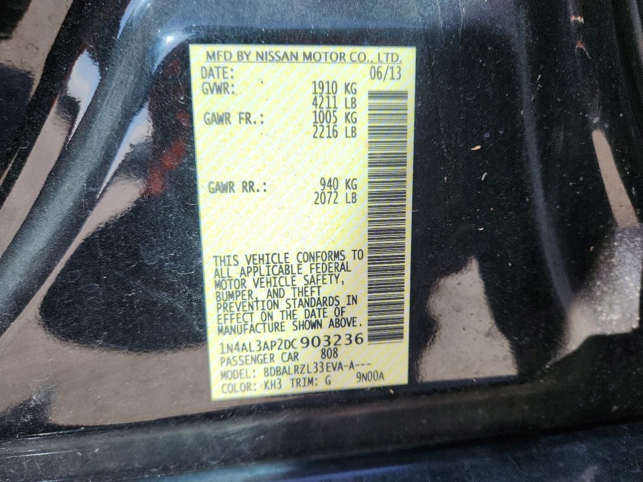 2013 Nissan Altima 2.5