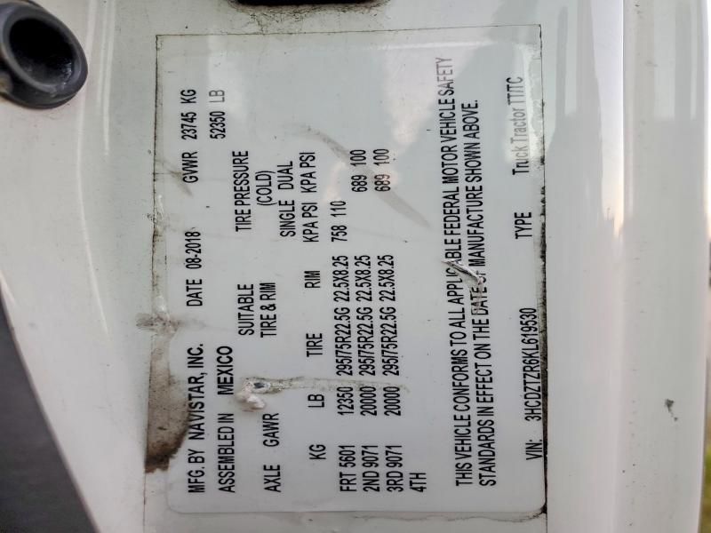 2019 International Lt625 Semi Truck