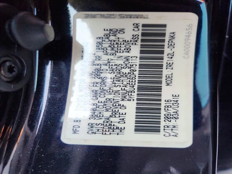 2013 Toyota Corolla Base