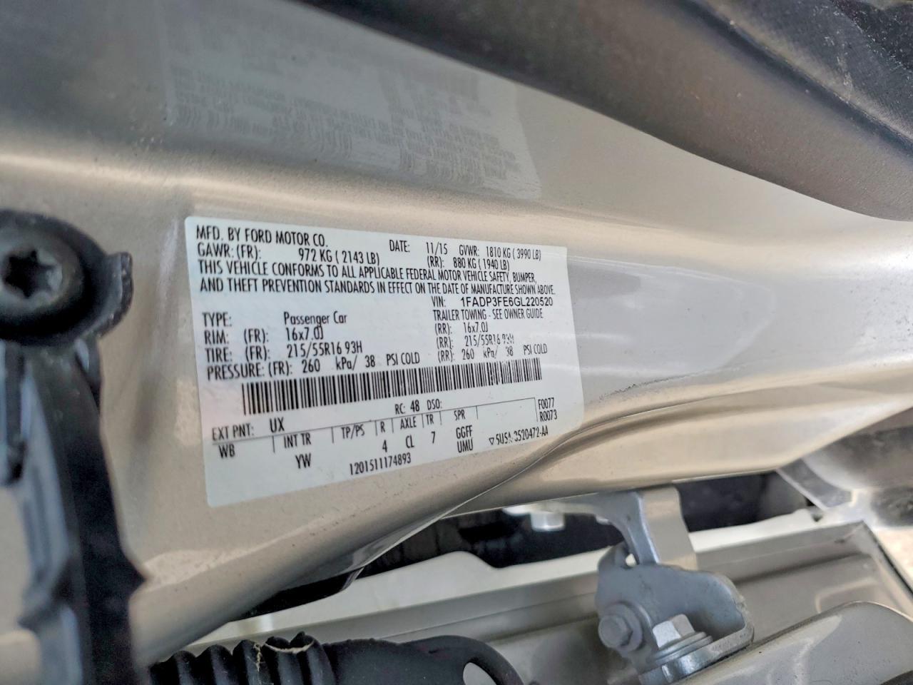 2016 Ford Focus se