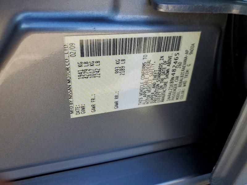 2009 Nissan Altima 2.5