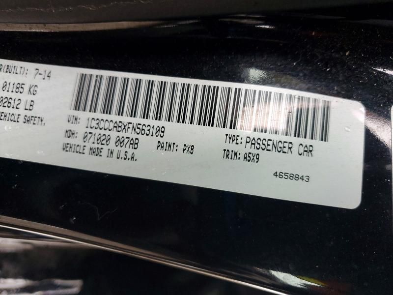 2015 Chrysler 200 Limited