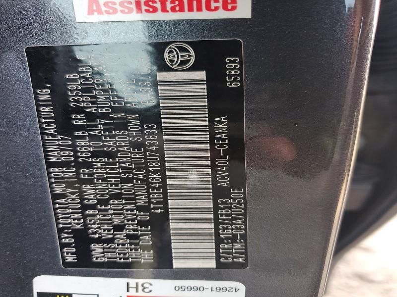 2008 Toyota Camry ce