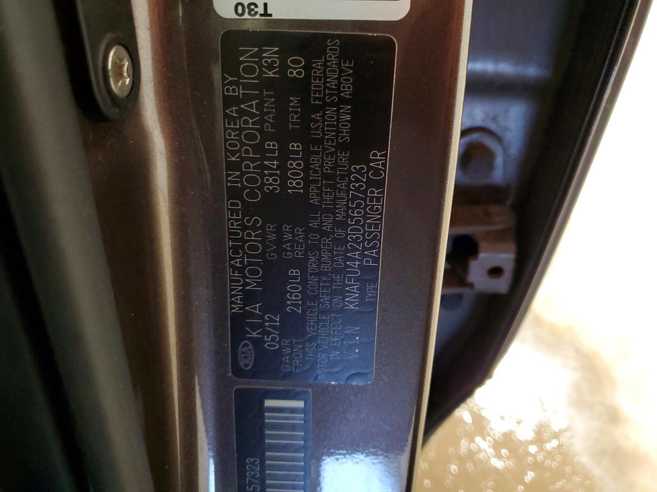 2013 KIA Forte ex
