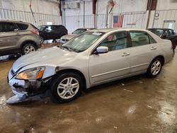 Honda salvage cars for sale: 2007 Honda Accord ex