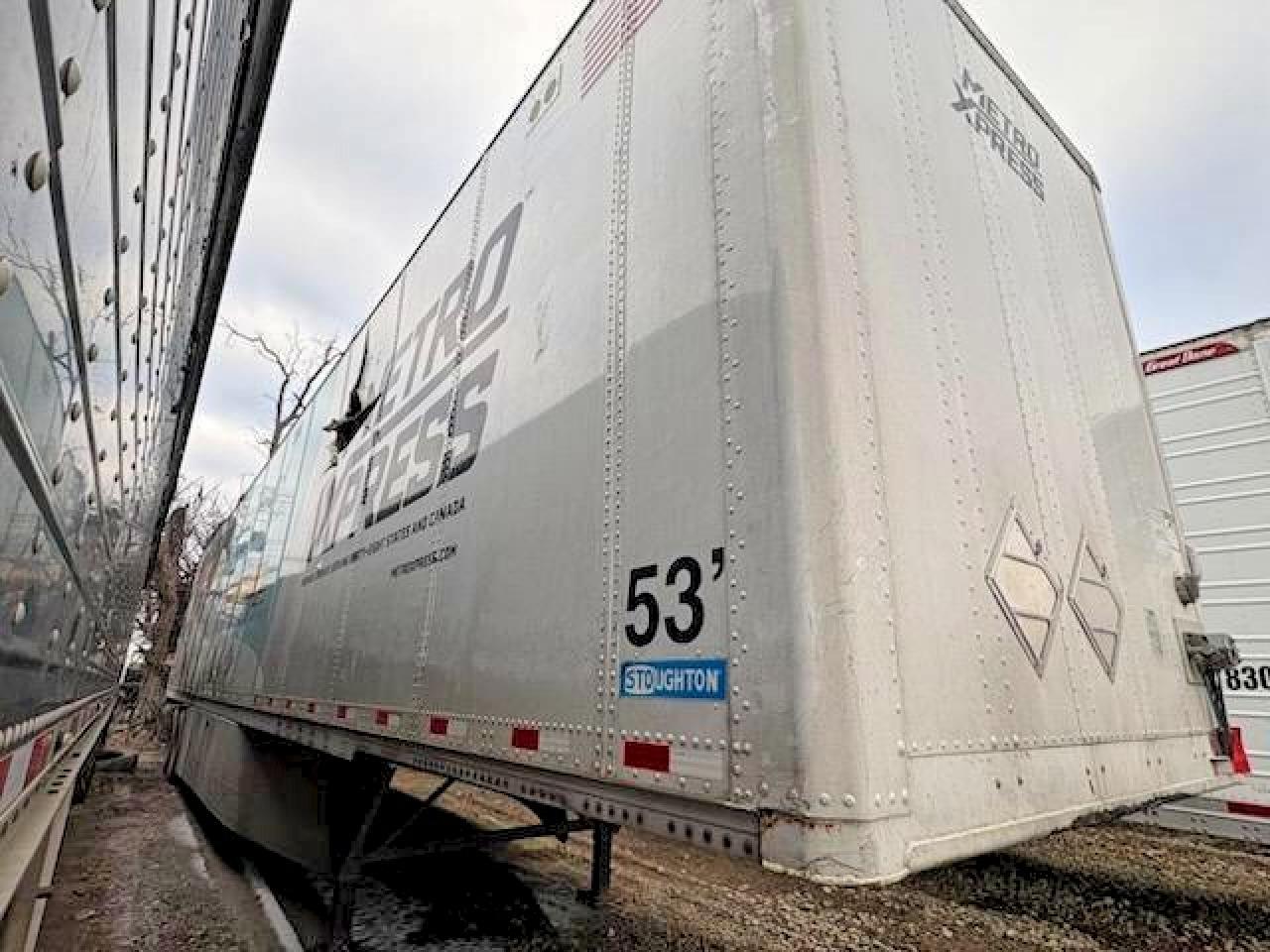 2011 Stroughton Grain Hopp-DRY Van Trailer