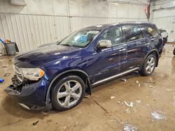 Dodge salvage cars for sale: 2012 Dodge Durango Citadel