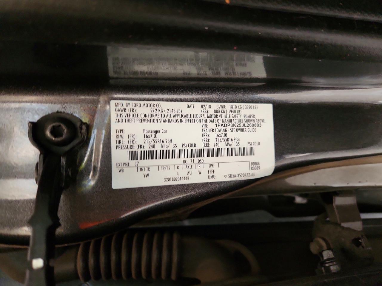 2018 Ford Focus se