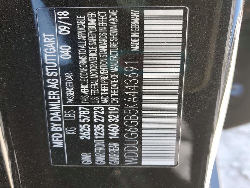 2019 Mercedes-Benz S 450