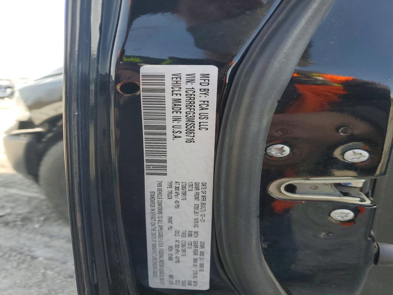 2021 Dodge RAM 1500 Classic Tradesman