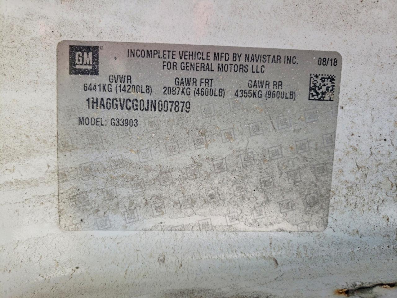 2018 Chevrolet Express G4500