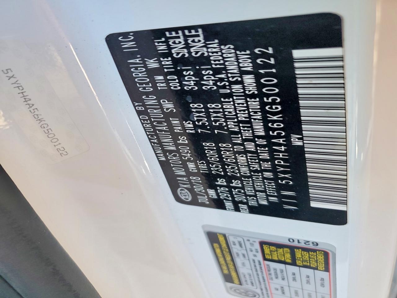 2019 KIA Sorento ex