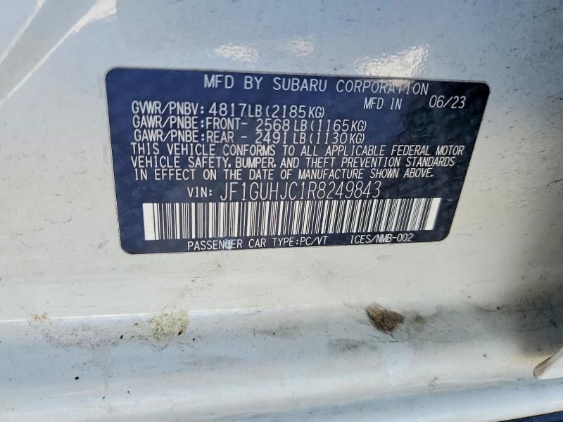 2024 Subaru Impreza rs