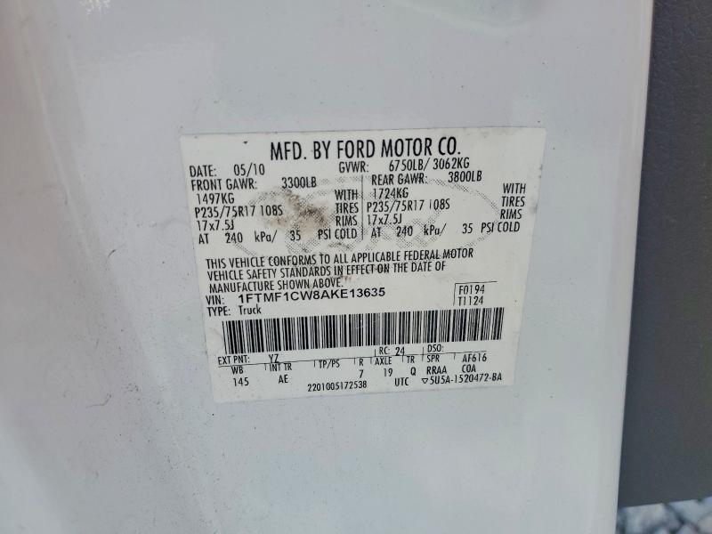 2010 Ford F150