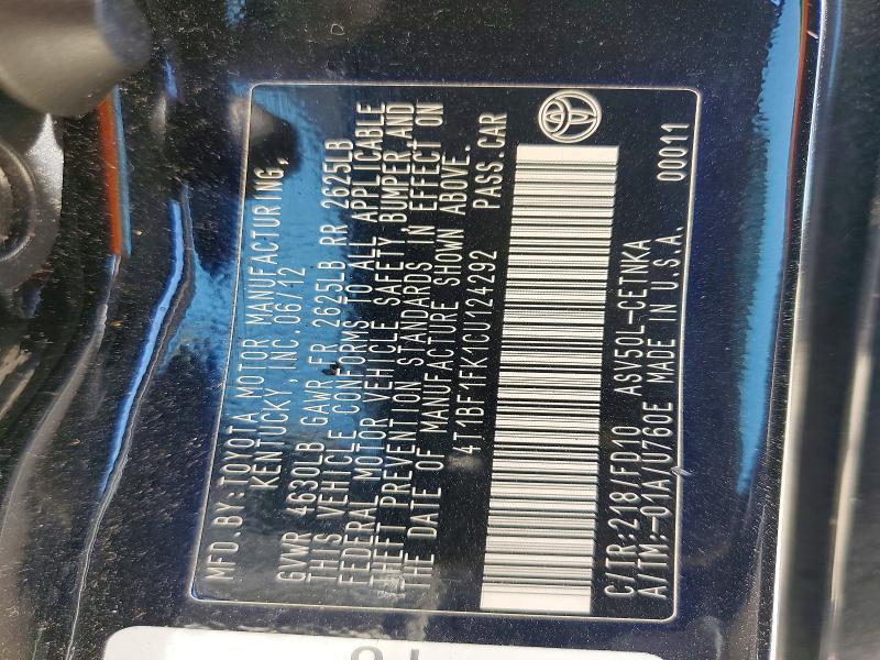 2012 Toyota Camry