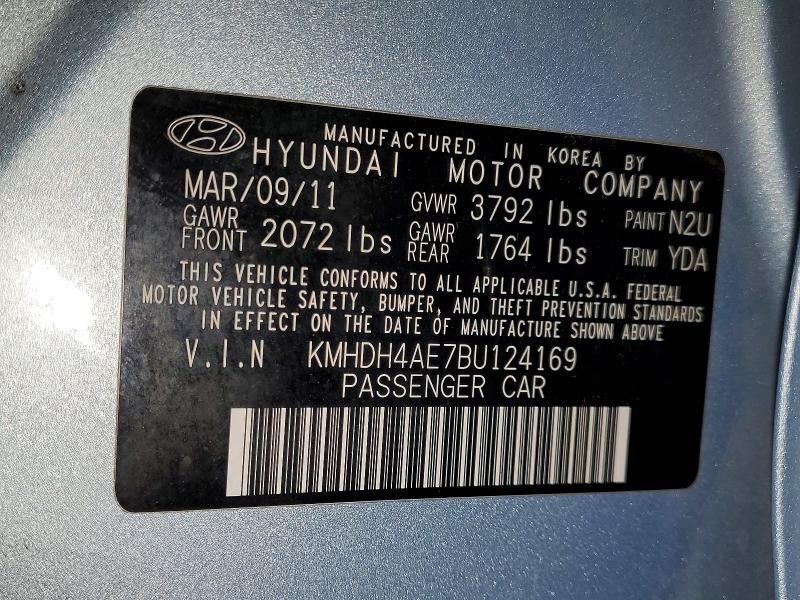 2011 Hyundai Elantra gls