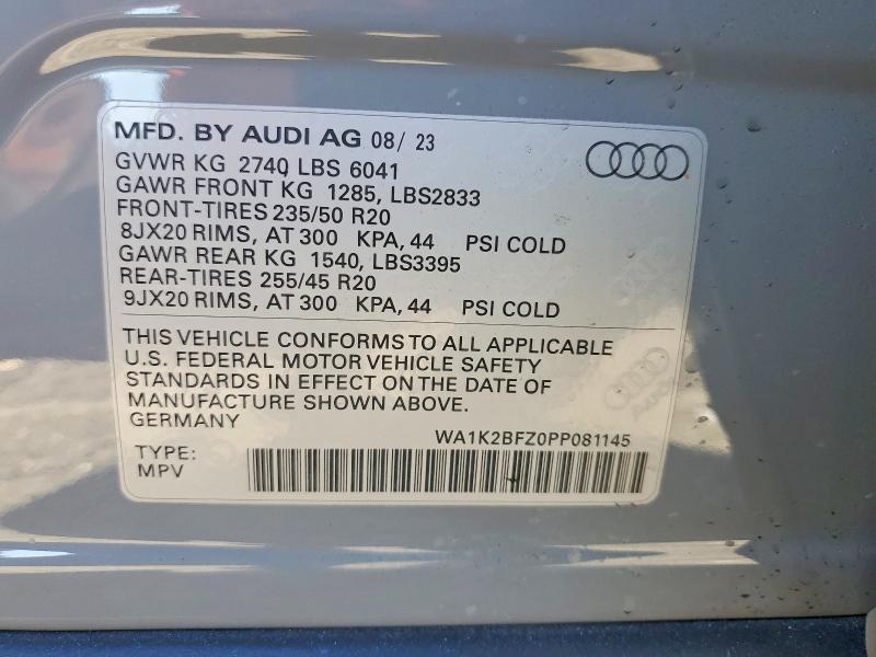 2023 Audi Q4 E-tron Premium