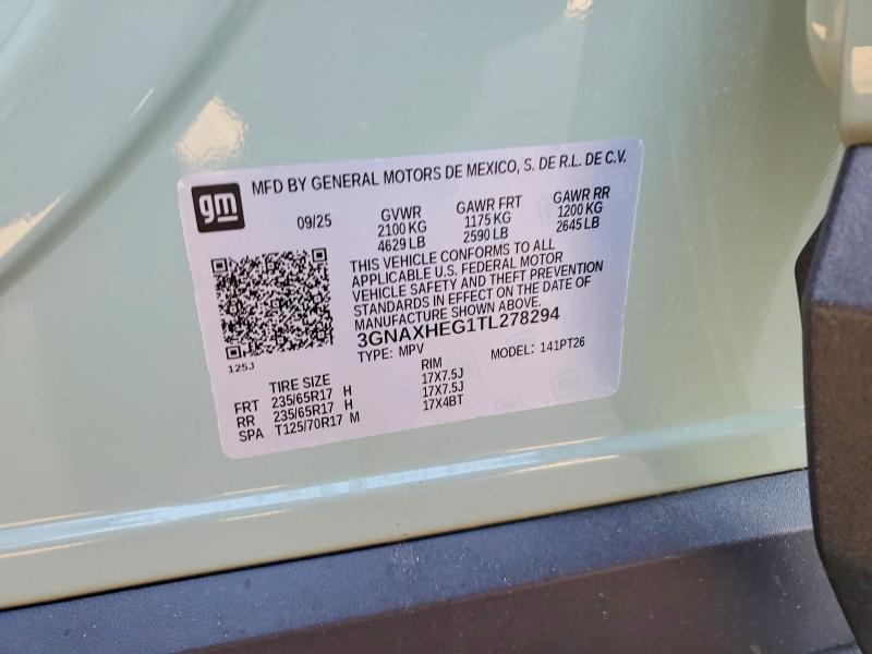 2026 Chevrolet Equinox lt