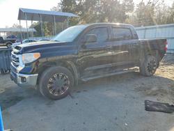 Salvage cars for sale from Copart Savannah, GA: 2017 Toyota Tundra Crewmax SR5