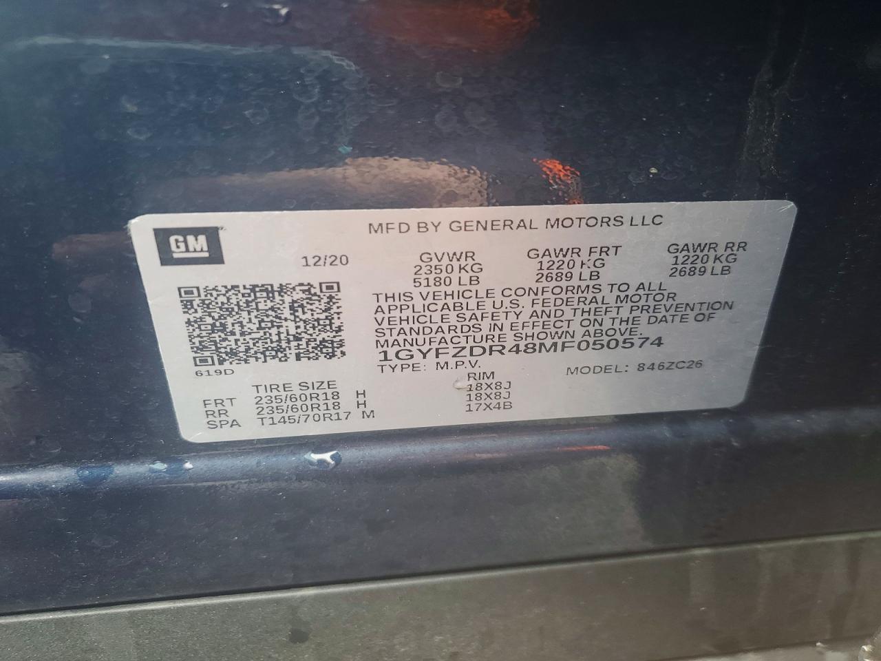 2021 Cadillac XT4 Premium Luxury