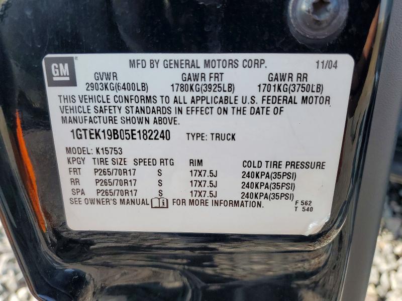 2005 GMC New Sierra K1500