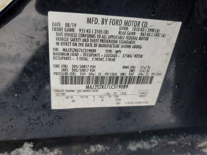 2020 Ford Ecosport Titanium