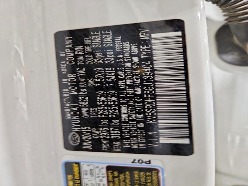 2016 Hyundai Santa fe se Ultimate