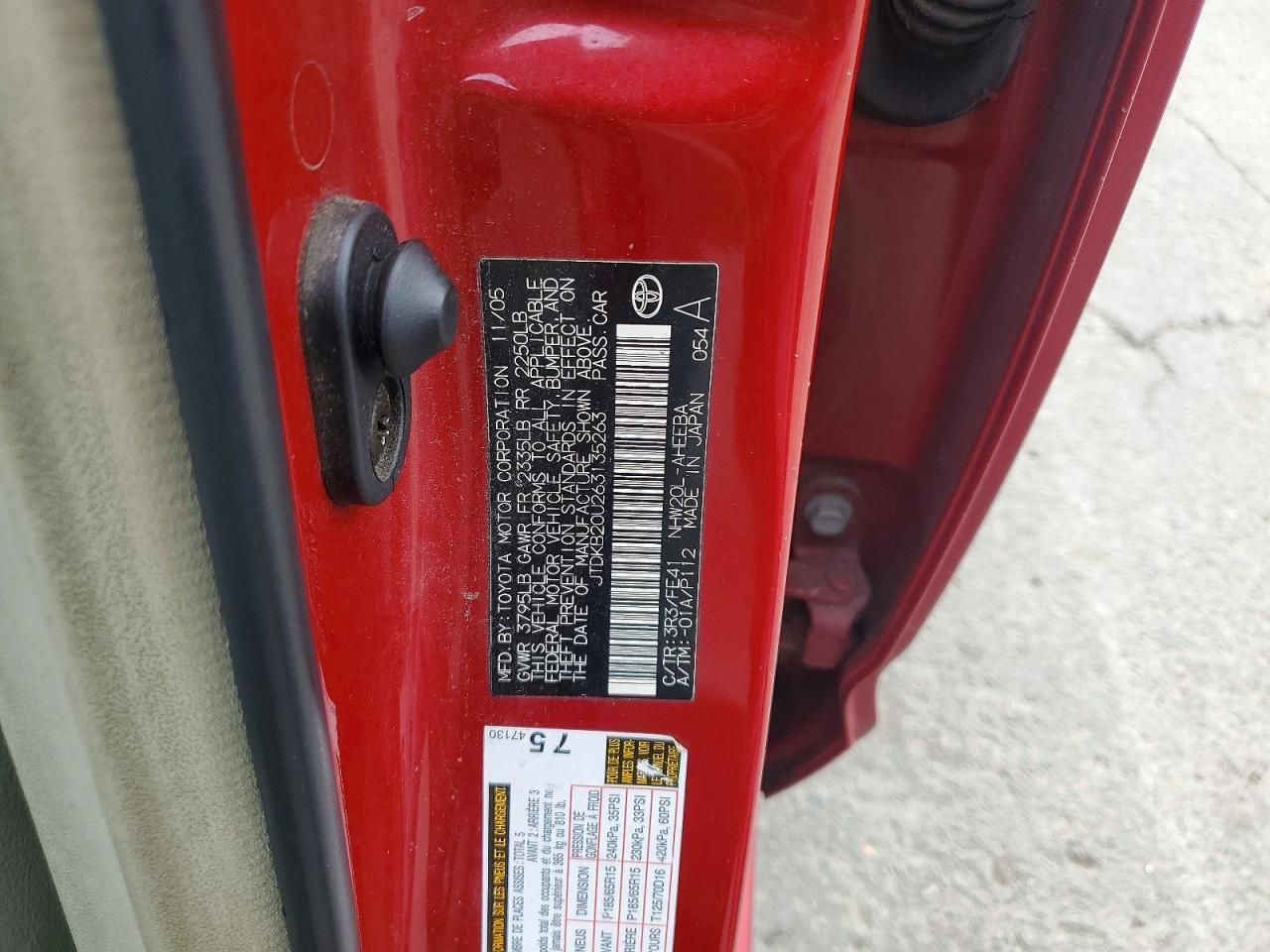 2006 Toyota Prius Base