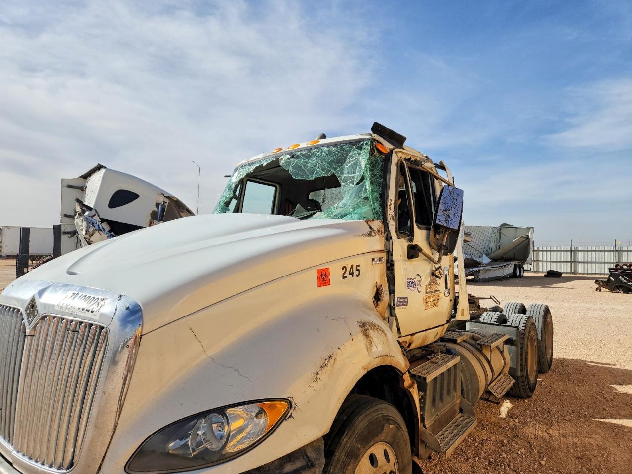 2014 International LF687 Semi Truck