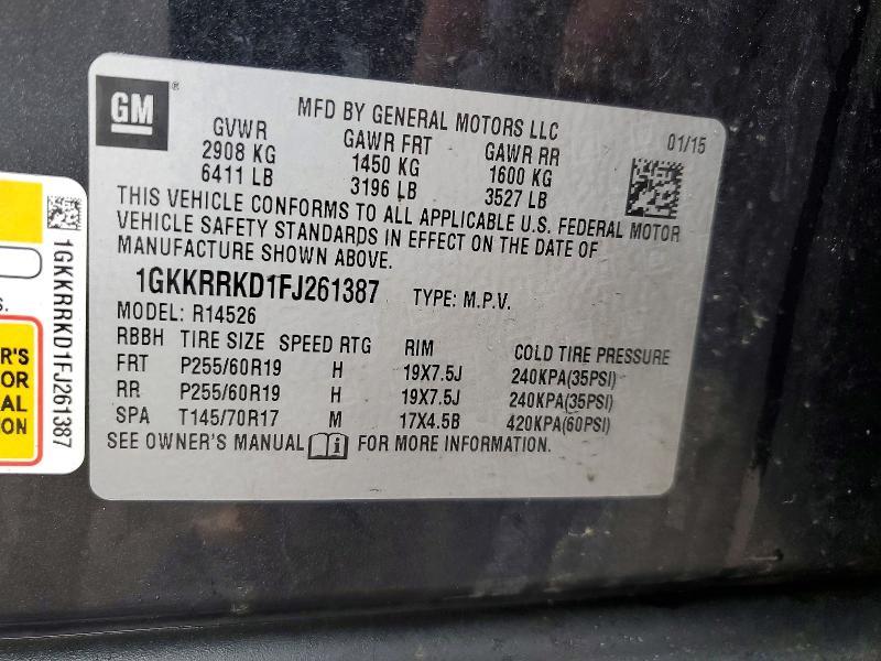 2015 GMC Acadia Slt-1