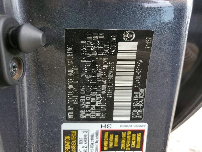 2009 Toyota Camry le