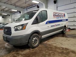 Salvage cars for sale from Copart Ham Lake, MN: 2017 Ford Transit T-150 Utility / Service Van