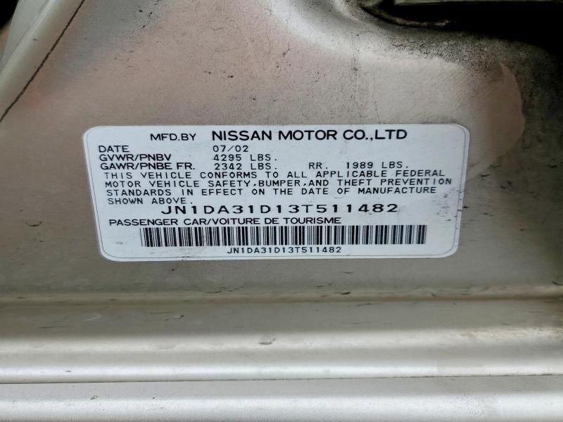 2003 Nissan Maxima gle