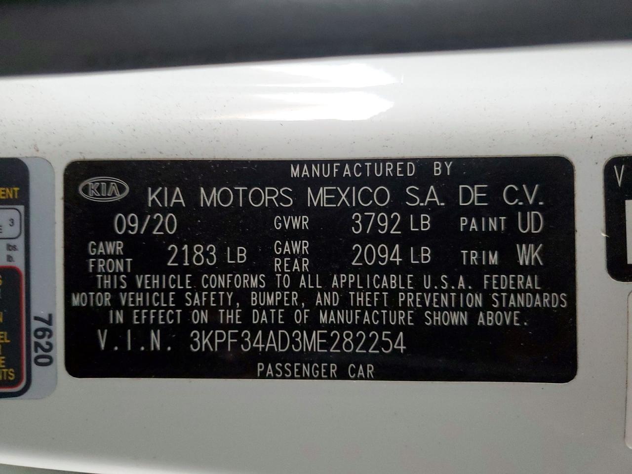 2021 KIA Forte