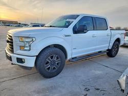 Salvage trucks for sale at Grand Prairie, TX auction: 2016 Ford F150 Supercrew