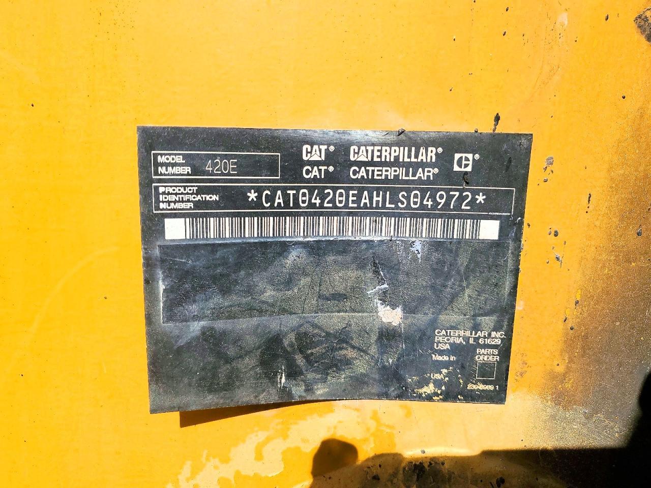 2007 Caterillar 2007 Caterpillar 420 Backhoe