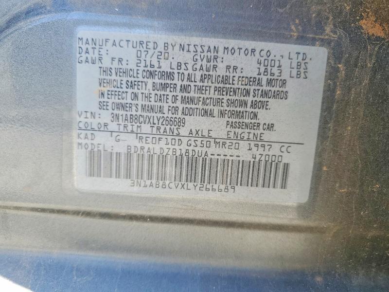 2020 Nissan Sentra sv