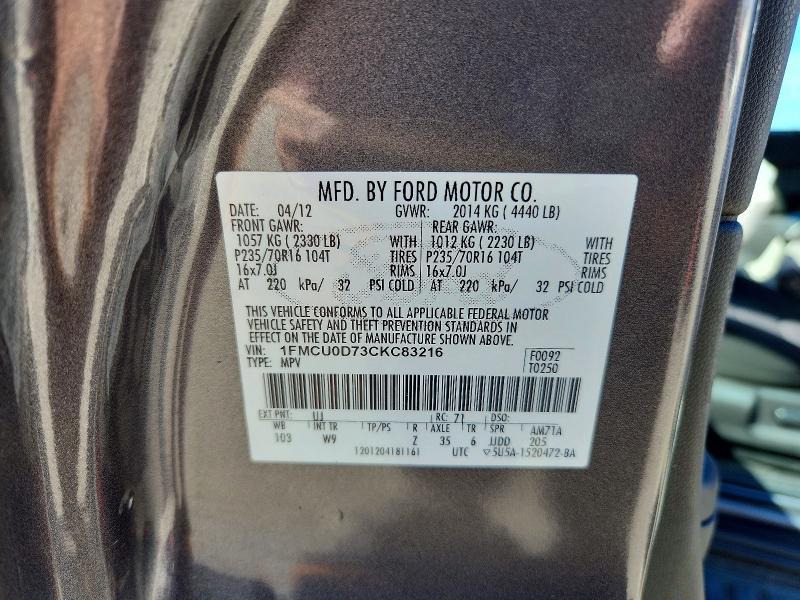 2012 Ford Escape xlt