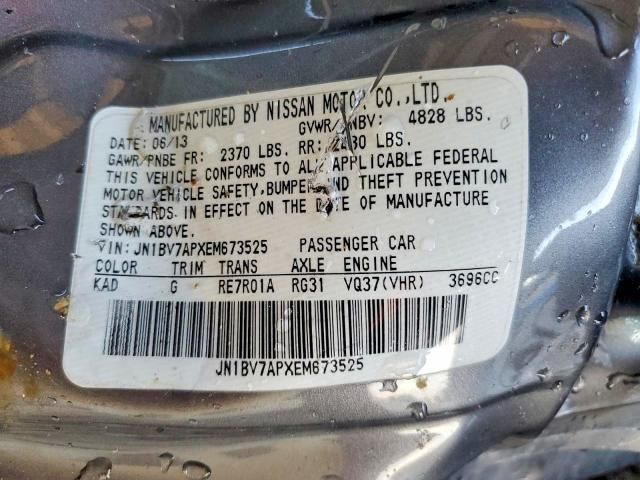 2014 Infiniti Q50 Base