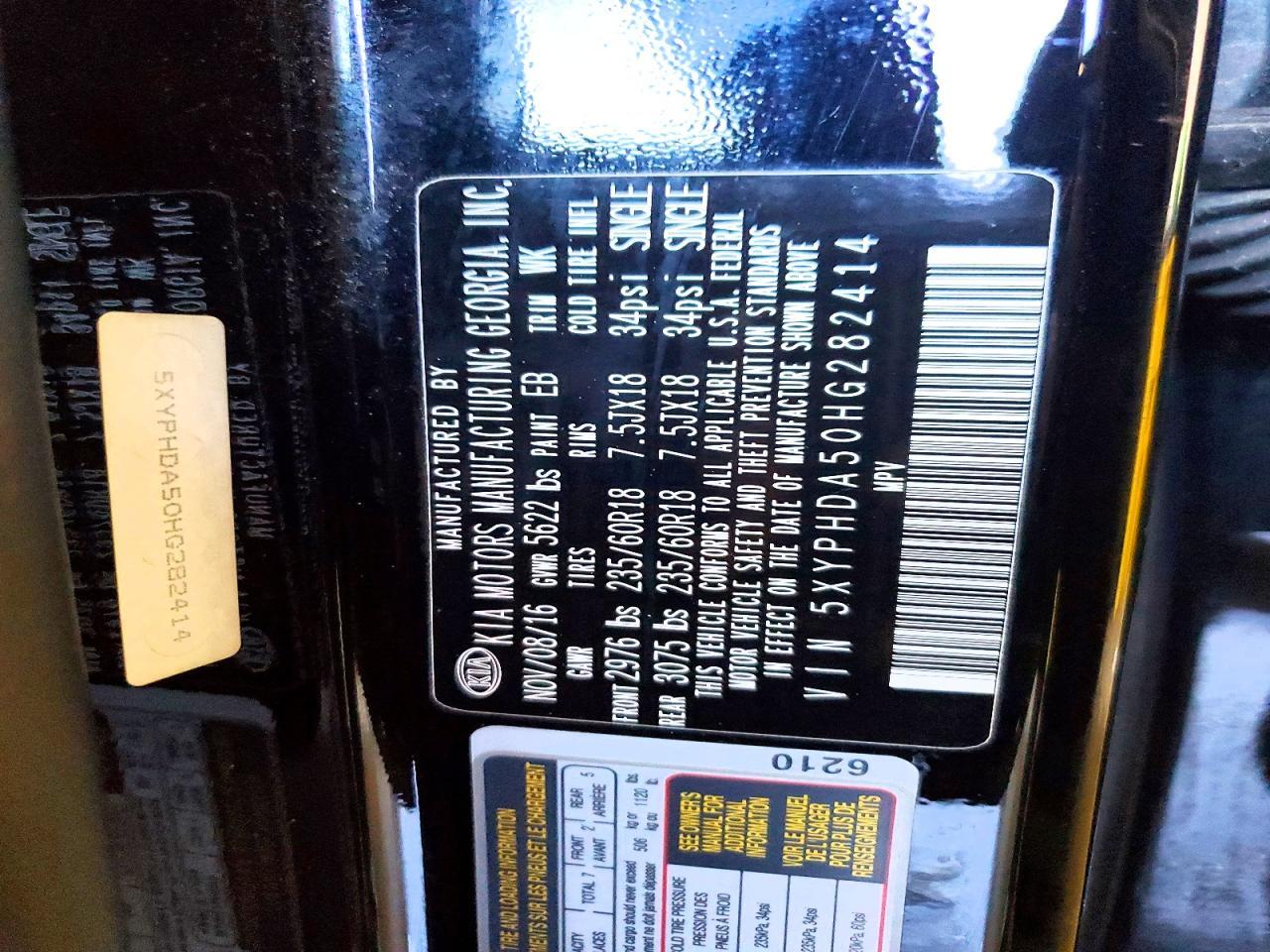 2017 KIA Sorento ex V6