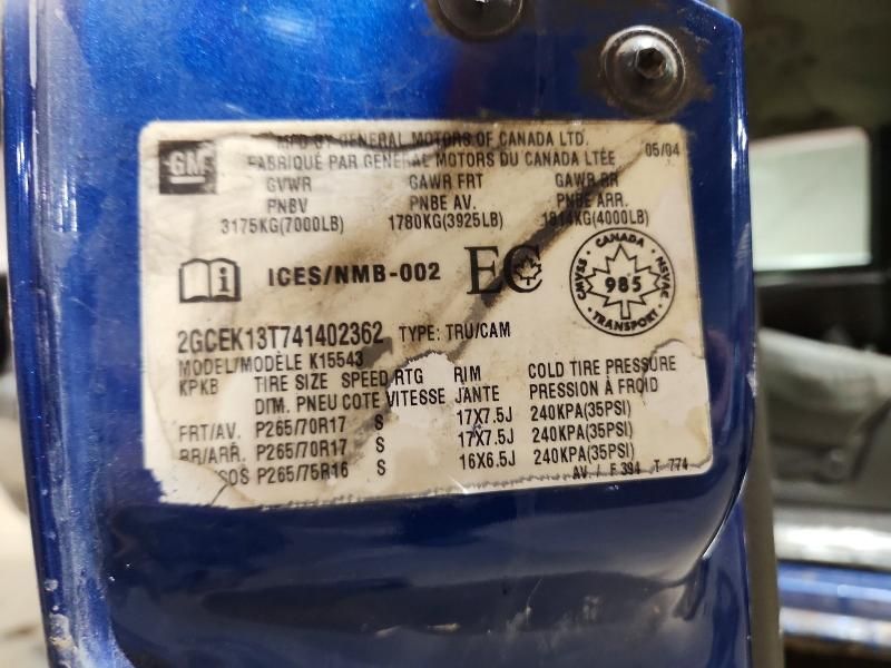 2004 Chevrolet Silverado K1500