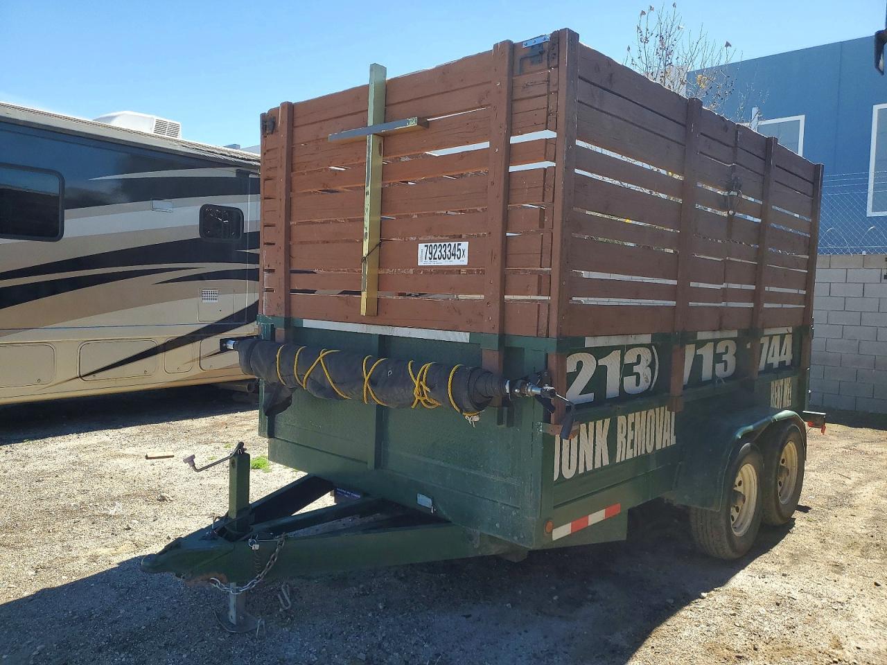 2018 Unknown 2018 TRU-WELD 8'X12'X2' Dump Trailer