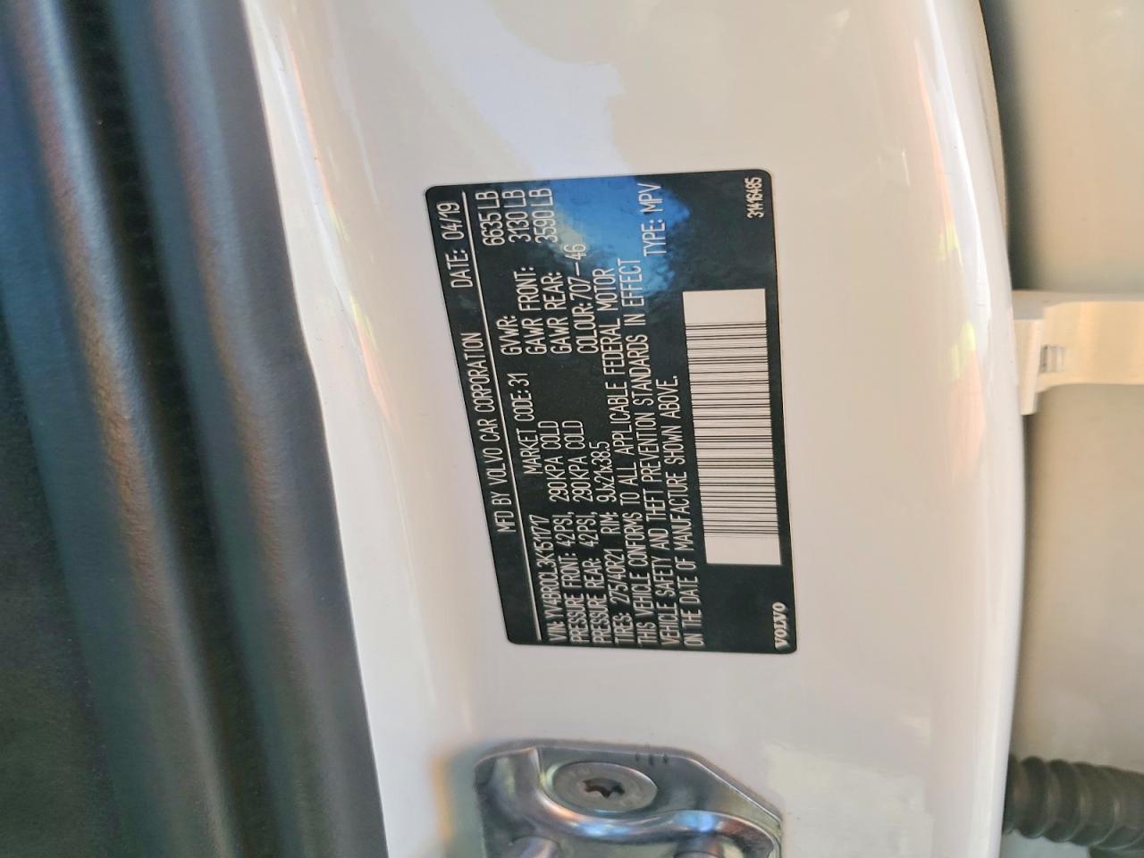 2019 Volvo Xc90 T8 Inscription