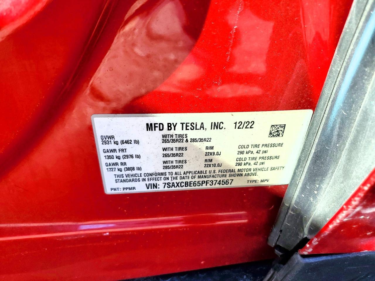 2023 Tesla Model x