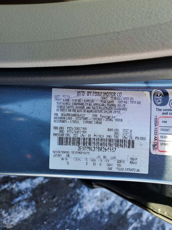 2011 Ford Fusion Hybrid
