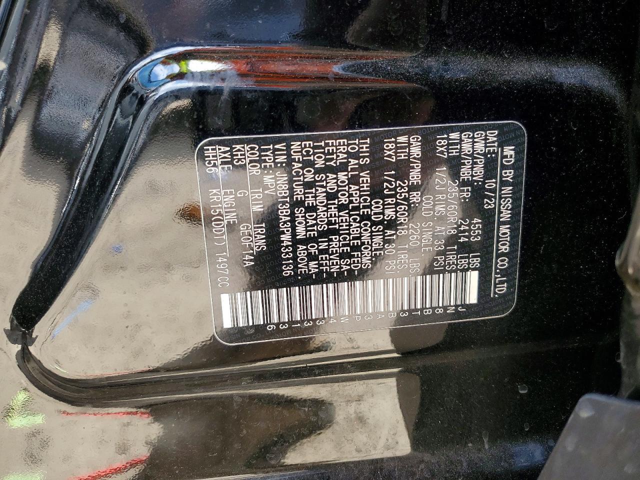 2023 Nissan Rogue sv